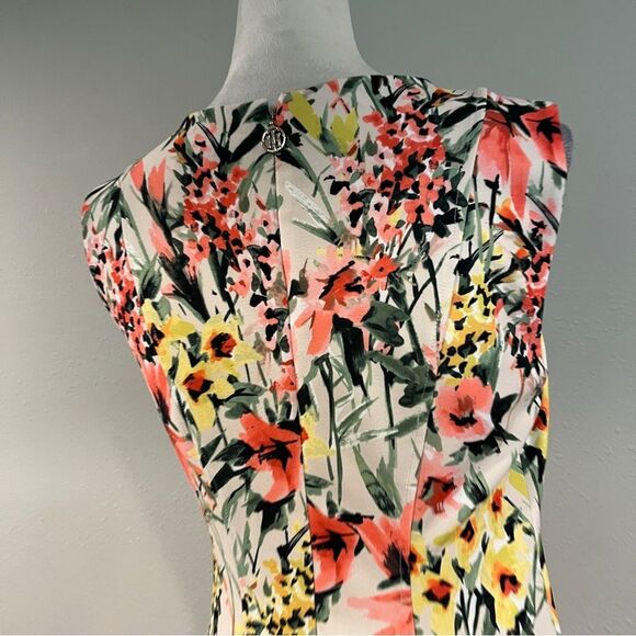 Tommy Hilfiger Floral Sleeveless knee length Dress size - Picture 6 of 12